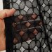 画像5: 「カーテン生地のみ販売」丸とダイヤ柄が並んだ幾何学模様のレースカーテン 4265　生地巾約150cm 【1cm単位の価格です】 (5)
