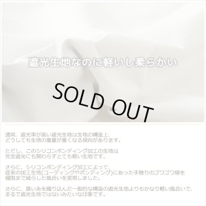 画像9: カフェカーテン 完全遮光 遮光 1級 遮光率100％ 無地 断熱 遮熱 保温 防寒 シリコンボンディング加工 マックス 5423 ファイル 5417 アイボリー イージーオーダー  1枚入【受注生産A】