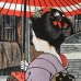 画像4: ★のれん 3179「祇園舞妓」 巾85×高さ150cm【在庫品】 ノレン 暖簾 京都 メール便可(1枚まで) (4)