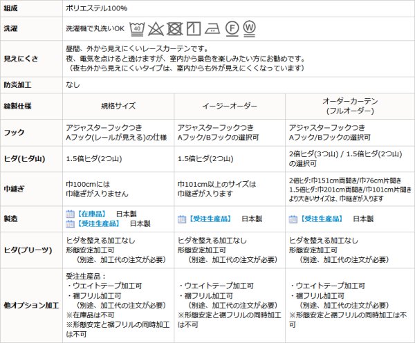 画像13: ★送料無料 レースカーテン ミラー マジックミラーレース 昼間外から見えにくくお部屋からは外が見えやすい 遮熱「ソフサン」4361ブラック 黒 巾(幅)100cm2枚組【在庫品】】17l (13)