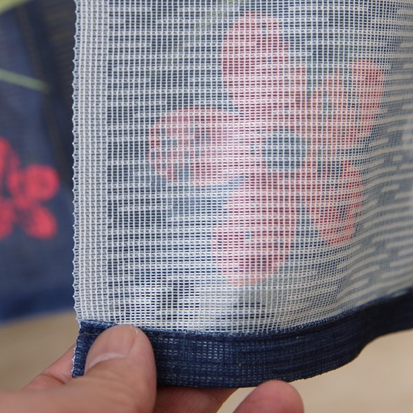 画像5: ★のれん 32013「月うさぎ」 巾85×高さ150cm【在庫品】 ノレン 暖簾 月見 月 満月 うさぎ ウサギ 兎 柄プリント メール便可(1枚まで) (5)